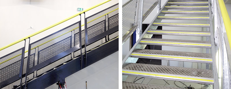 escalier droit gantois